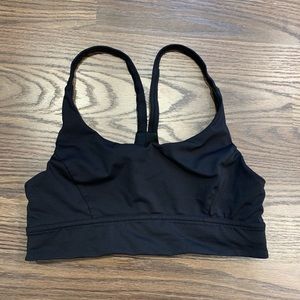 Lululemon Black Razor Back Sports Bra